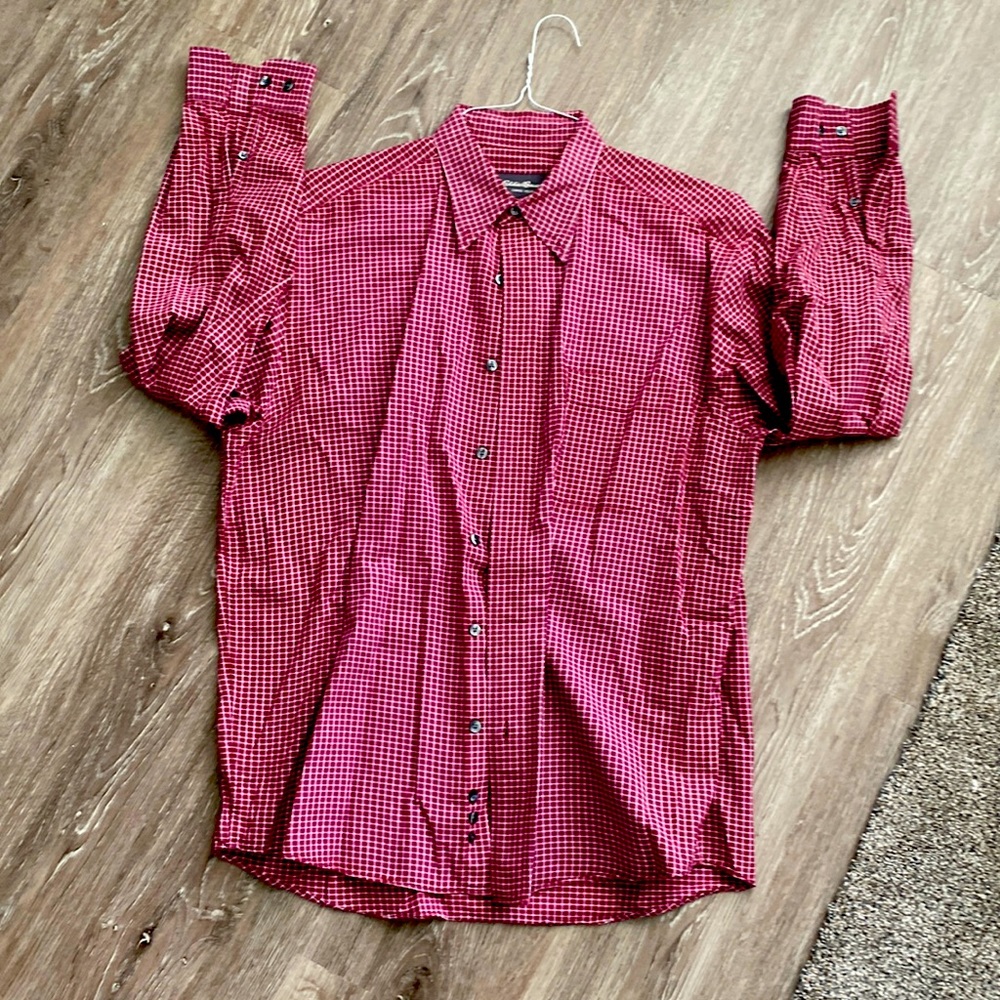 Eddie Bauer men’s button up, long sleeve shirt